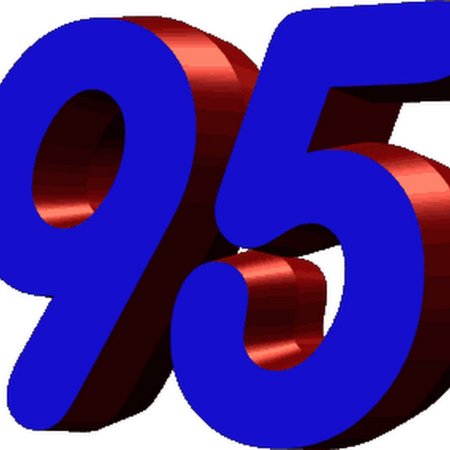 Цифра 95 лет