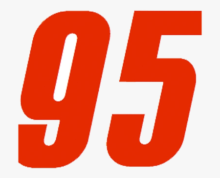 Цифра 95 красивая