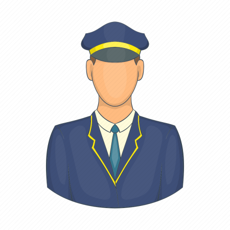Паровозик с машинистом