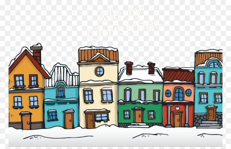 Городок вектор