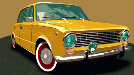 Лада 2101 вектор