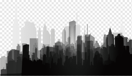 Силуэт города