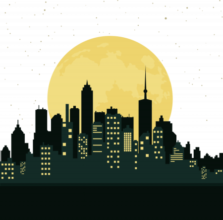 Контур города