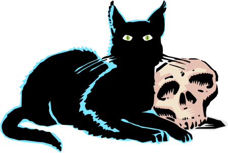 Зла чёрная кошка