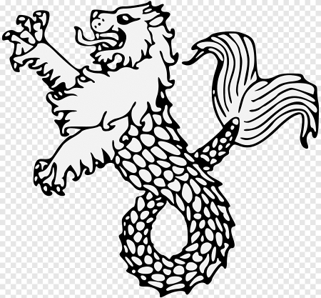 Гербовый морской Лев вектор