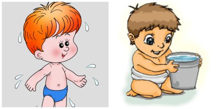 Закаливание рисунок для детей