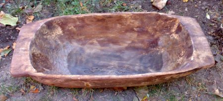 Корыто деревянное старинное