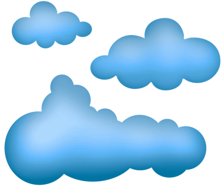 Облака мультяшные