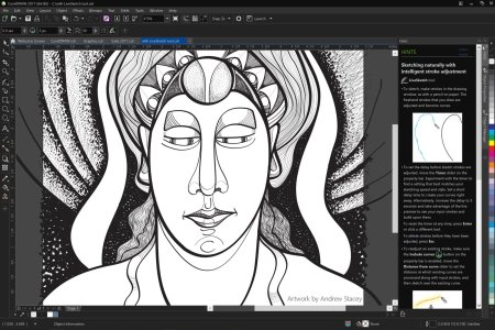 Графический дизайнер coreldraw