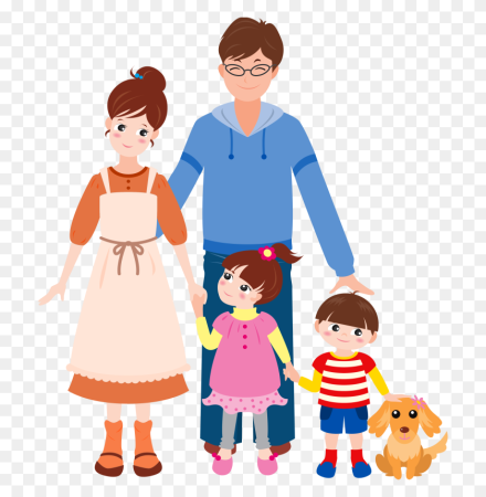 Изображение семьи для детей