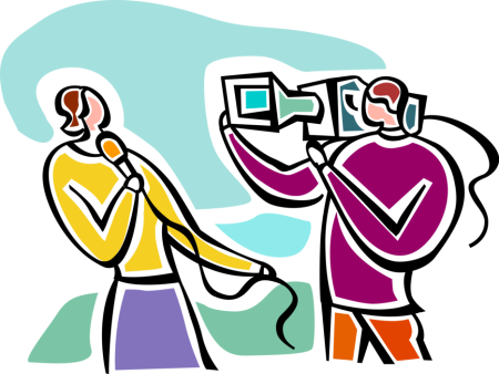 Журналист клипарт