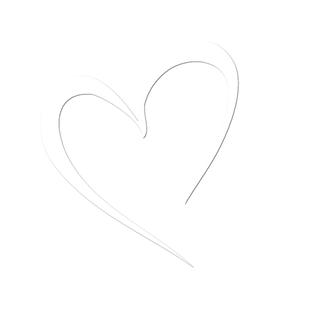 Белое сердечко