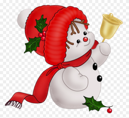 Новогодний Снеговик