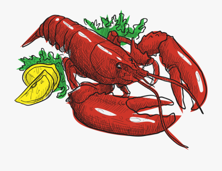 Рисунок лобстера