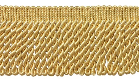 Antique Gold Metallic Tassel Fringe Trim
