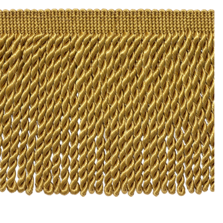 Antique Gold Metallic Tassel Fringe Trim