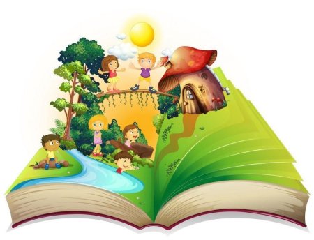 Книги с красочными иллюстрациями для детей