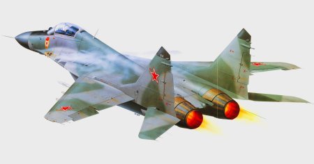 Военный истребитель миг-29 для детей