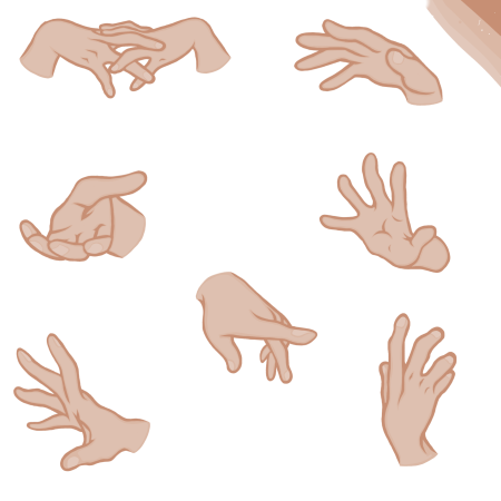 Мультяшные руки