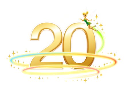 Цифра 20 красивая