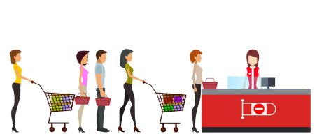 Покупатель в магазине