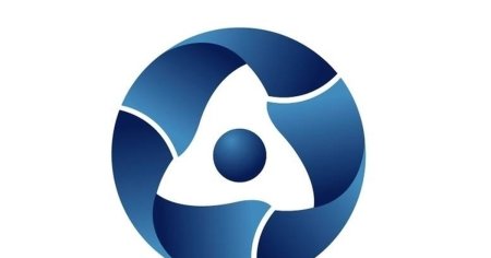 Росатом логотип в векторе