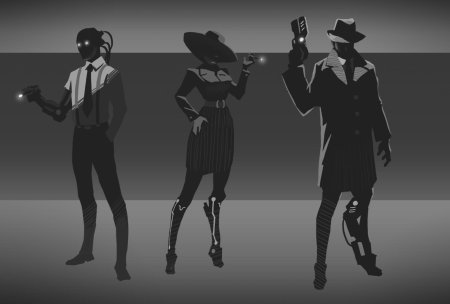 Нуар детектив SIMS 4