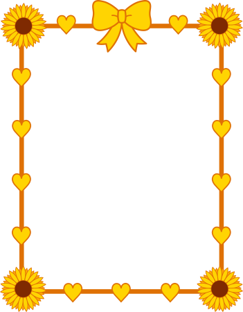 Рамка Подсолнухи