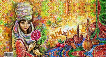 Виньетка из тюльпанов