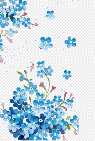 Мелкие цветы клипарт (50 фото)