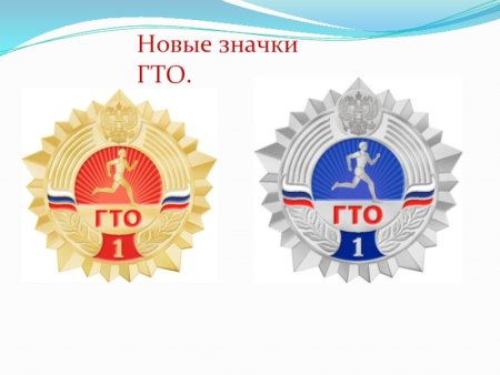 Пиктограммы видов ГТО