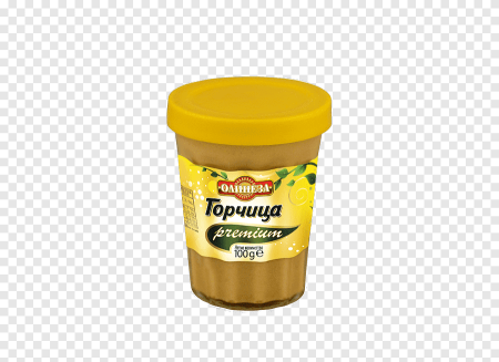 Горчица в желтой бутылочке