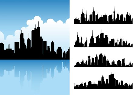 Очертания города