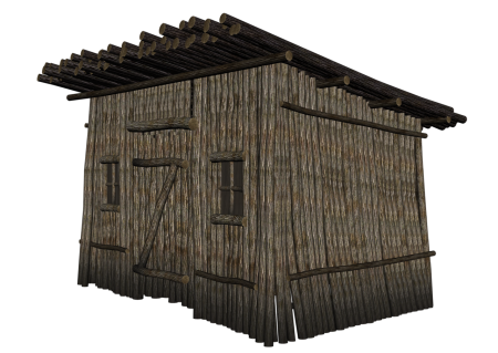 Сарай на прозрачном фоне