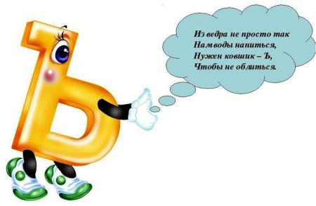 Твердый знак для детей