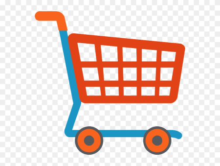 Продуктовая тележка вектор