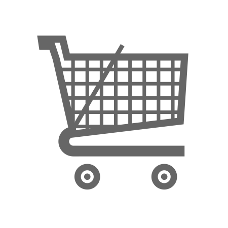 Тележка для продуктов на прозрачном фоне