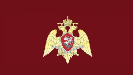 Флаг войск национальной гвардии РФ