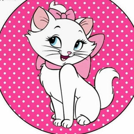 Котенок с розовым бантиком