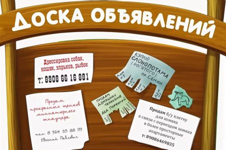 Доска объявлений