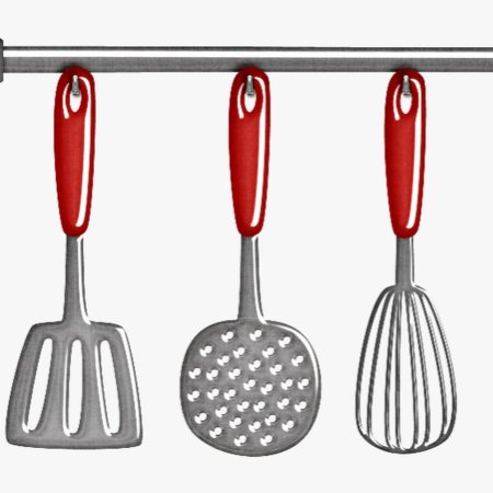 Кухонные принадлежности без фона