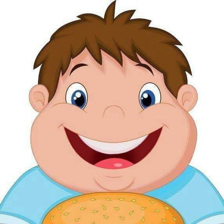 Обжора мультяшный