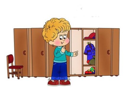 Дети одеваются отрисовки