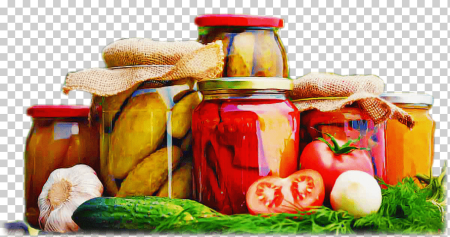 Соленья на прозрачном фоне
