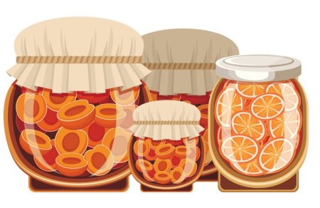 Банки с овощами