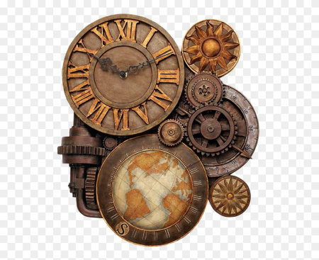 Винтажные шестеренки Steampunk ретро