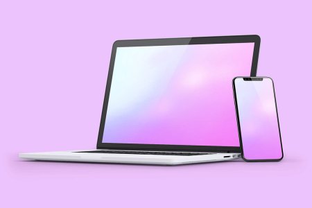 Iphone x MACBOOK Mockup