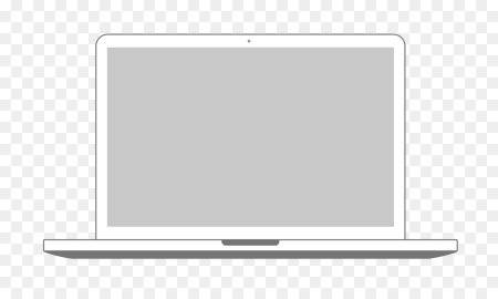 Монитор мокап MACBOOK Air