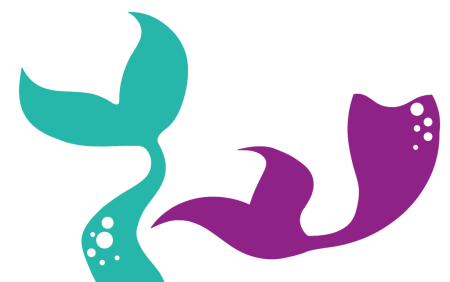 Силуэт русалочьего хвоста