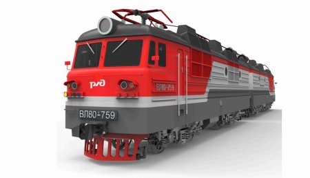 Локомотив поезд РЖД электровоз
